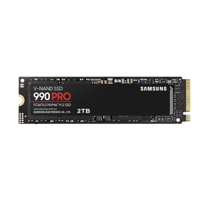 Samsung 2TB 990 Pro 7450MB-6900 MB-sn NVMe M.2 SSD MZ-V9S2T0BW Harddisk