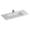 M58000012000 Vitra System-Infinit Mineral Döküm Etajerli Lavabo, 100 cm