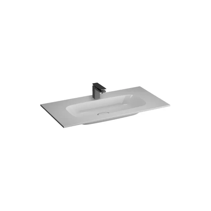 Vitra Metropole Infinit Etajerli Lavabo 100 CM Beyaz M58000018002