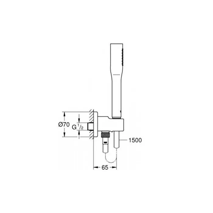 Grohe Euphoria Cosmopolitan Stick Duş Seti 26404000