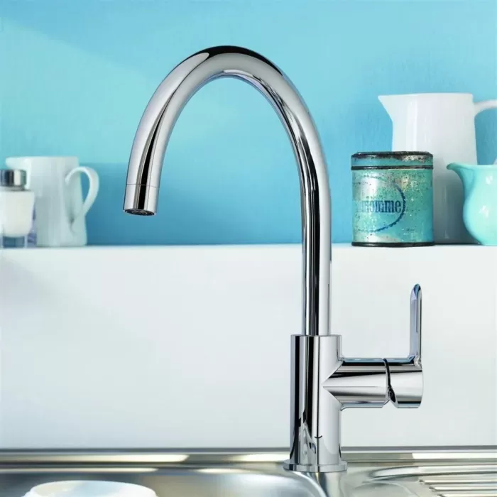 Grohe 31367001 Bauedge Tek Kumandalı Eviye Bataryası