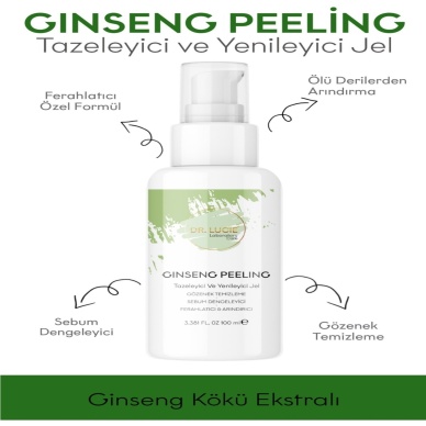 Ginseng Özlü Anında Ölü Derilerden Arındıran, Yenileyici Aydınlatıcı Yüz Ve Vücut Peeling Jel 100