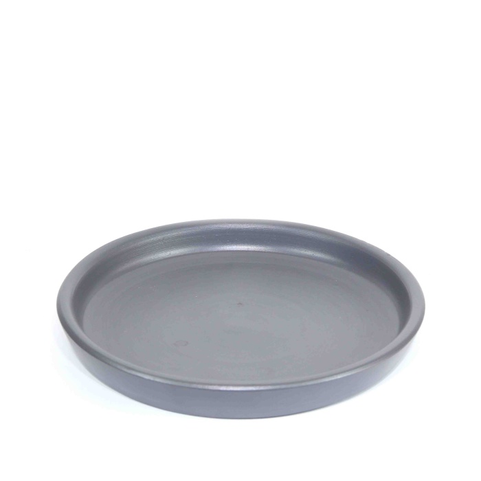 Nem Tabağı (Siyah) ve Taşları - No.3 (30 cm)