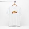 Unisex Street Fighter Baskılı Beyaz Basic Tshirt