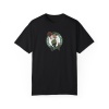 Unisex Boston Celtics Baskılı Siyah Basic Tshirt