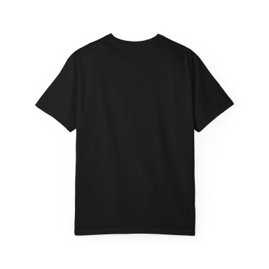 Unisex Rapgod Baskılı Siyah Basic Tshirt