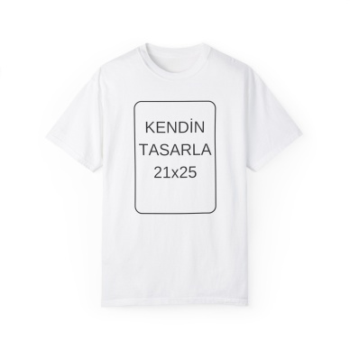 Özel Tasarım Beyaz Unisex Tshirt