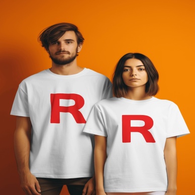 Roket Takımı Unisex Kadın Erkek Çift kombini Beyaz düz kalıp t-shirt ( tek ürün fiyatıdır.)