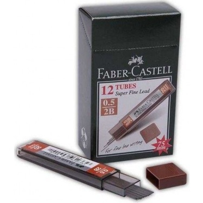 Faber-Castell Super Fine Lead 0.5(2B) Uç 12 Adet