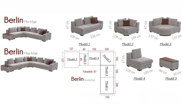 Berlin Double Köşe Takımı