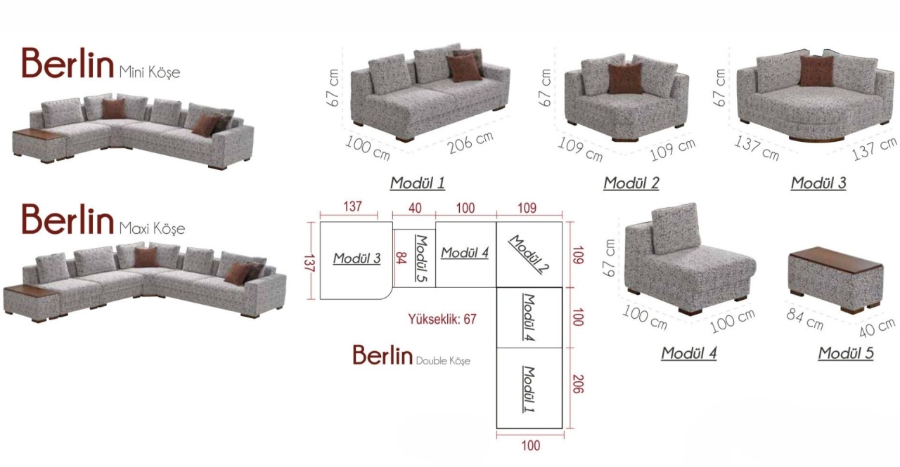 Berlin Double Köşe Takımı