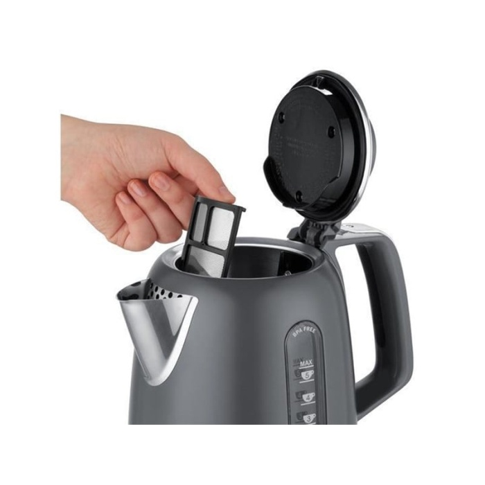 72323 Home Kettle 3.000 Watt 1,5 Litre Gri