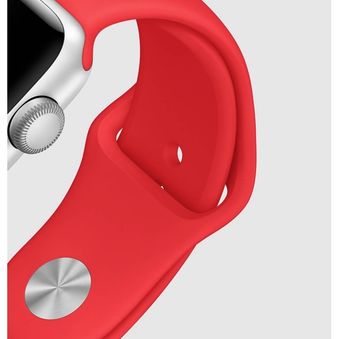 Apple Watch Series 9 45 MM Fileli Kordon Siyah-Siyah