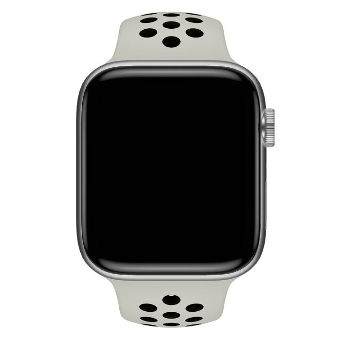 Apple Watch Series 9 41 MM Fileli Kordon Gri-Siyah