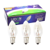 Ledon Ld-1407 7 Watt Tek E14 Duy Clear Şeffaf Parfüm Ampul 50lik Kutu