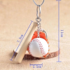 Gerçekçi Beyzbol Tasarımlı Şık Anahtarlık Kolye Çanta Süsü Baseball Keychain