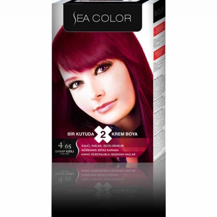 Sea Color Set Boya 4.65 Şarap Kızılı x 4 Adet