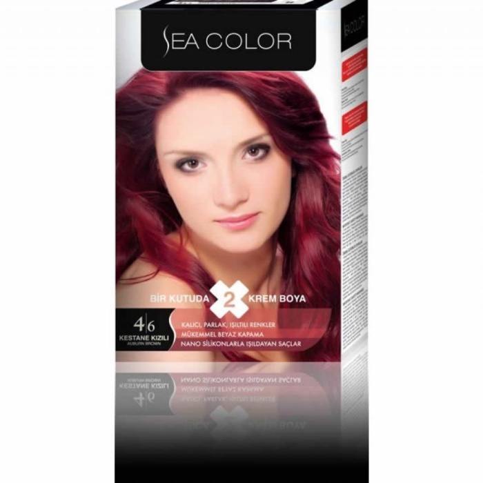 Sea Color Set Boya 4.6 Kestane Kızıl x 4 Adet