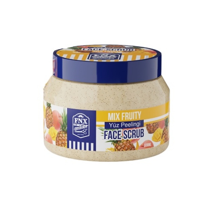 Fnx Barber Face Scrub Peeling Fruit Mix 500 ML