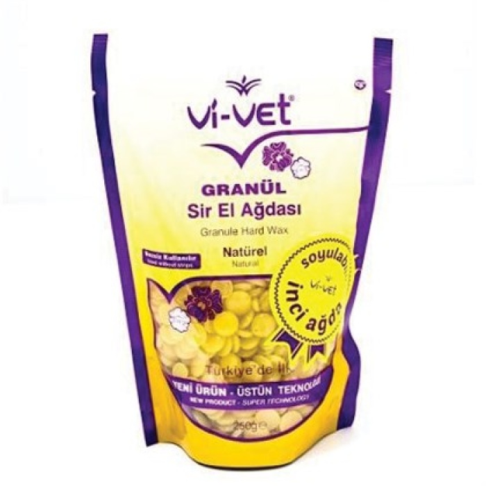 Vi-Vet Sir Ağda 250 ML  granül Refil Naturel x 3 Adet