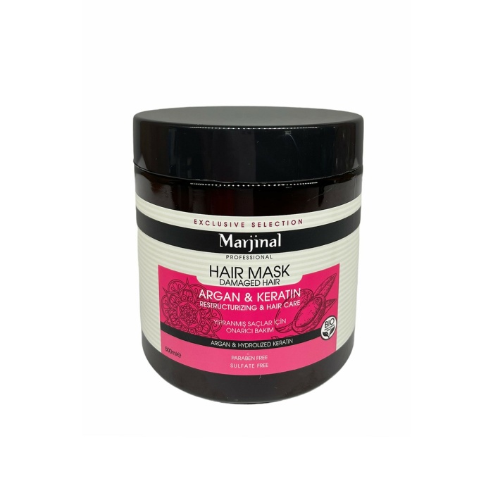 Marjinal Argan Keratin Saç Maskesi 500ml x 3 Adet