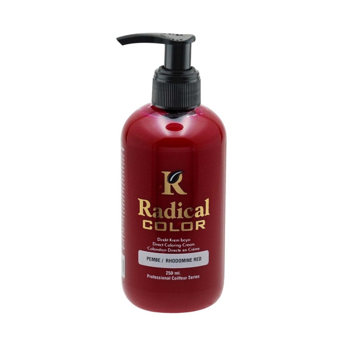 Radical Color Su Bazlı Saç Boyası 250 ml Seker Pembesi x 4 Adet