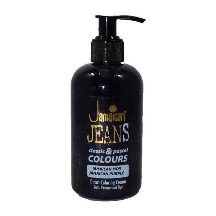 Jamaican Jeans Color Su Bazlı Saç Boyası 250 ml Jamaican Mor x 6 Adet