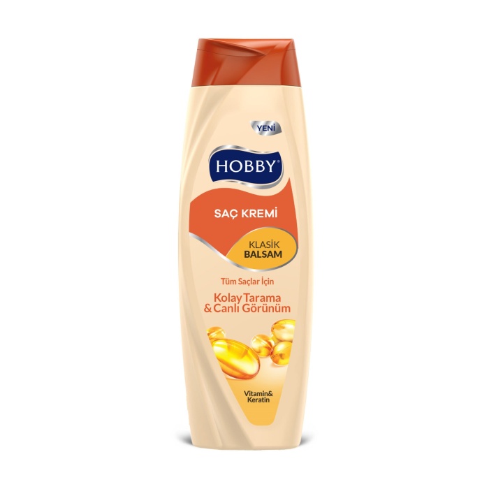 Hobby  Saç Kremi Klasik 600Ml  x  12 Adet