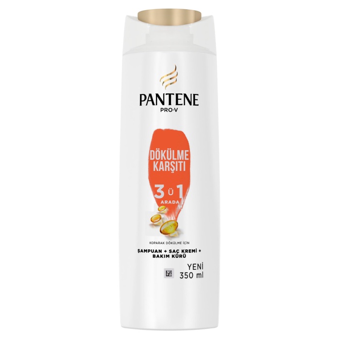 Pantene Şampuan Dökülme Karşıtı 350 ml x 6 Adet