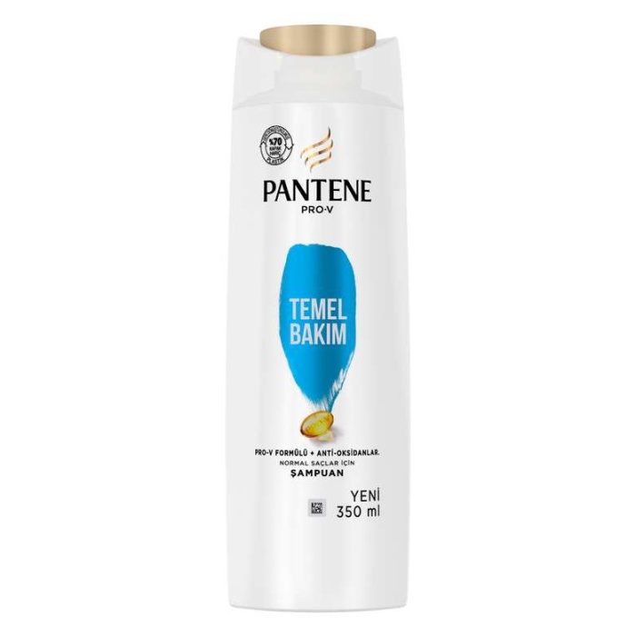 Pantene Şampuan Temel Bakım 350 ml x 6 Adet