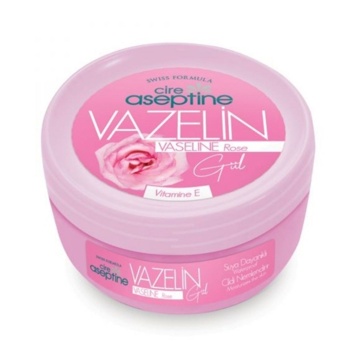 Cire Aseptine Vazelin Gül 150ml x 3 Adet