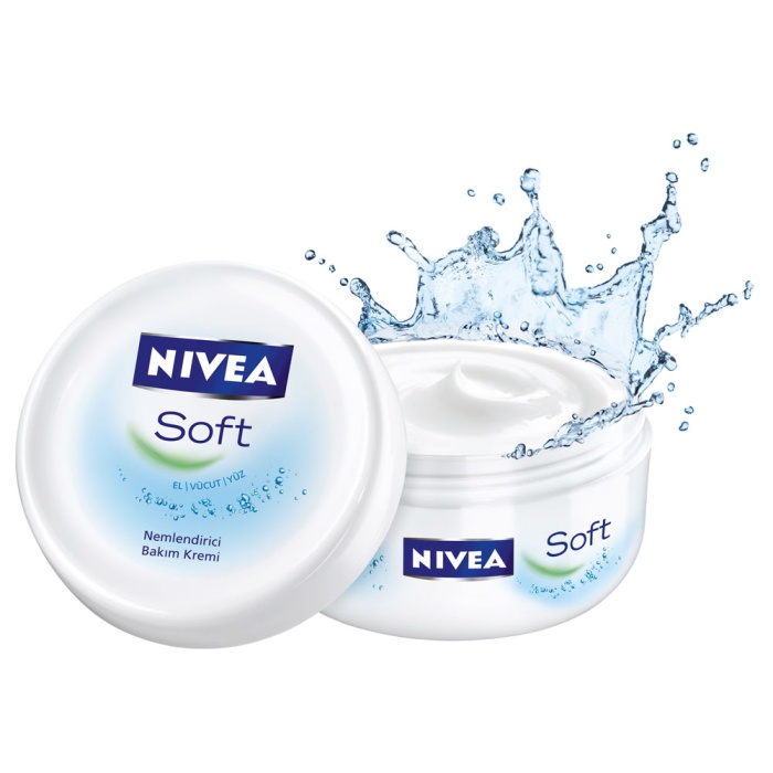 Nivea Krem Soft 300 ML Kavanoz x 3 Adet