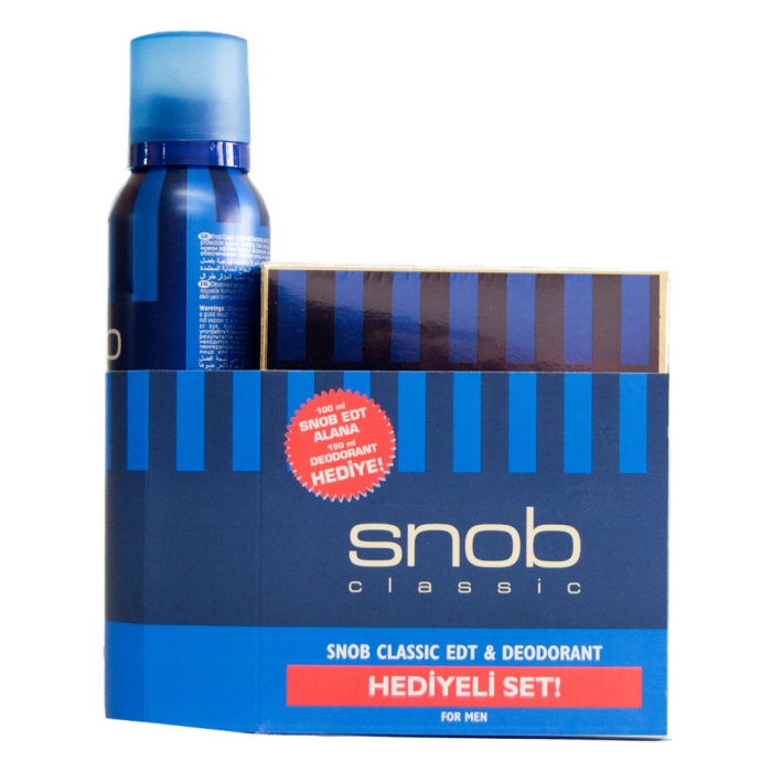 Snob Edt 100 ML+Deo Classıc