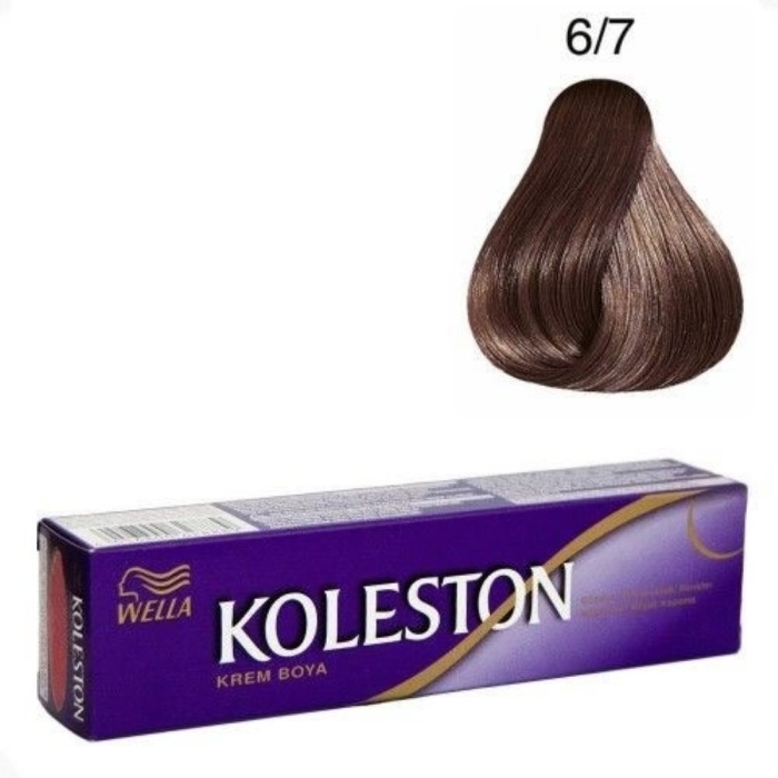 Koleston Tüp Boya  6/7 Çikolata Kahve  x 2 Adet + Sıvı Oksidan 2 Adet