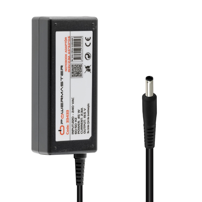 Pm-33433 19.5 Volt - 2.31 Amper 4.5*2.7*0.6 İğne Uçlu Dell Notebook Adaptör