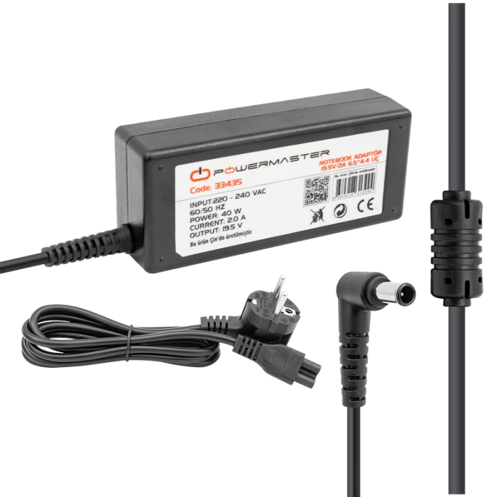 19.5 Volt - 2 Amper 6.5*4.4 Uçlu Sony Notebook Adaptör