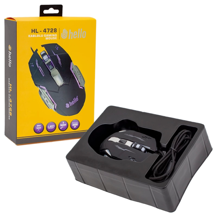 Hl-4728 Kablolu Gamıng Mouse