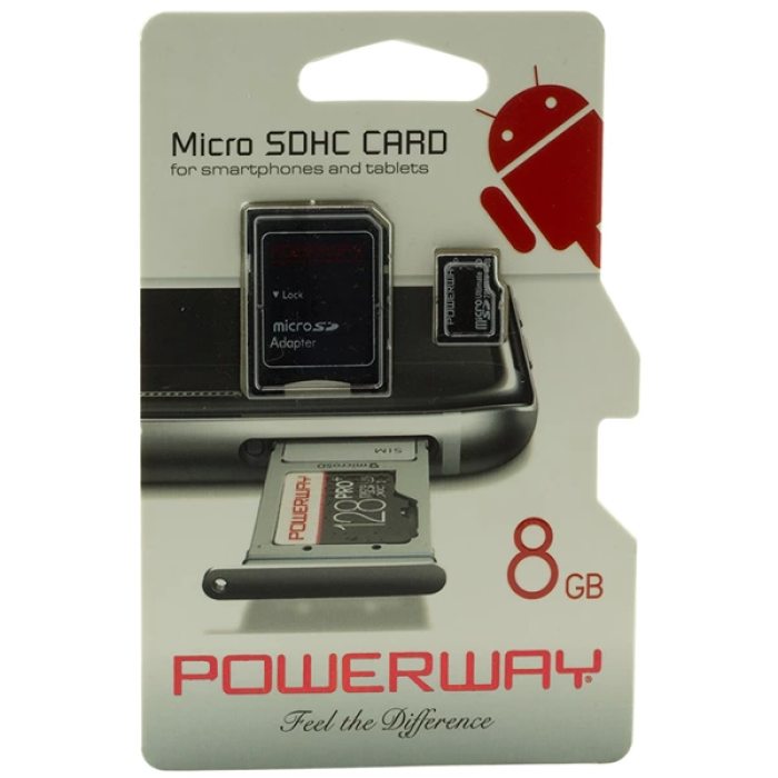 Pwr-8 8 Gb Mıcro Sd Hafıza Kartı