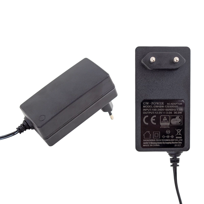 Gw-power 12 Volt - 3 Amper 5.5*2.5 Uçlu Plastik Kasa Priz Tipi Adaptör