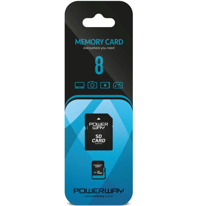 Pwr-8 8 Gb Mıcro Sd Hafıza Kartı