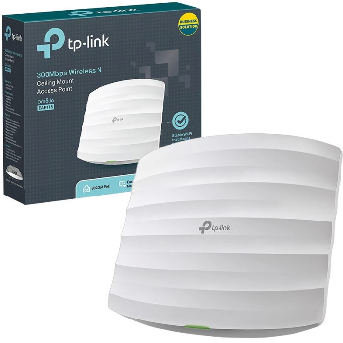 Tp-lınk Eap115 300 Mbps Poe Kablosuz N Tavan Tipi Access Poınt