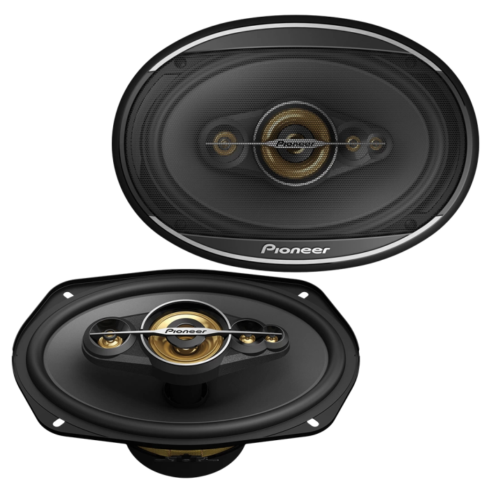 Pıoneer Ts-a6988s 700 Wat Max 180 Watt Rms 6x9 16x24cm Oval Hoparlör 2li Takım