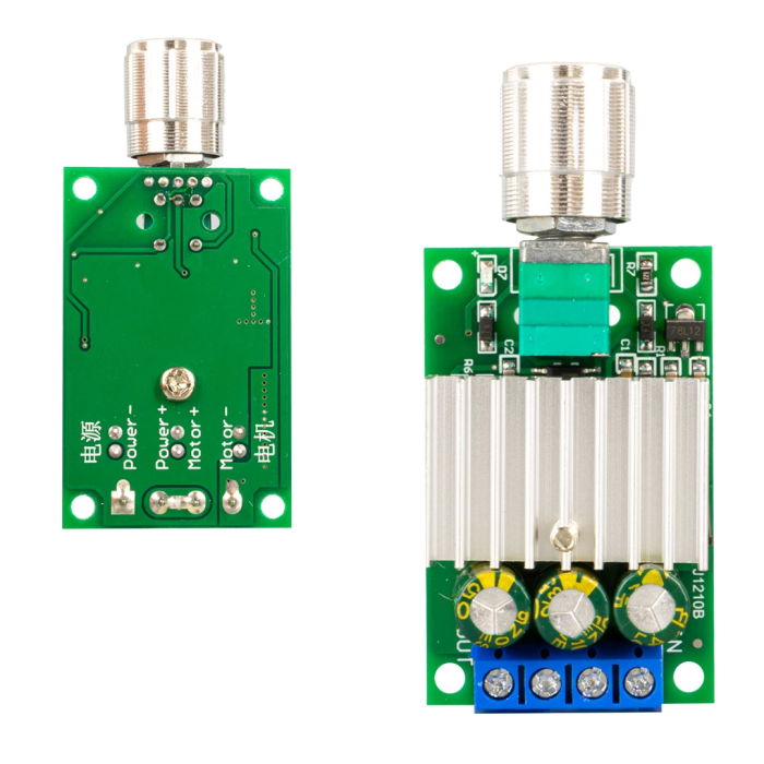 Ca-110as Pwm Dc Motor Yönetici 12-30v 10a Led Dımmer Hız Düzenleyici Modül