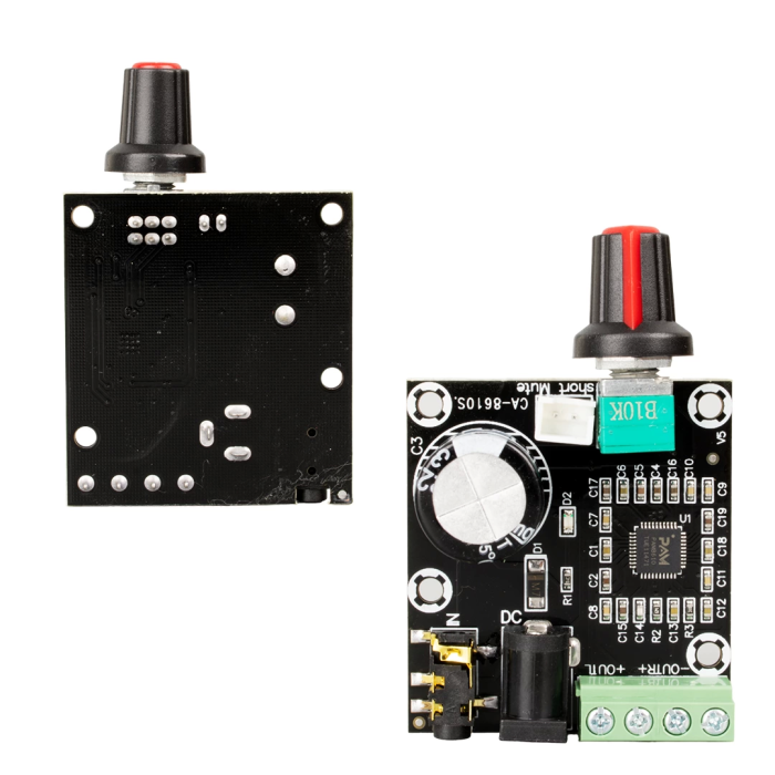 Ca-8610s 2-15w Class D 8-18v Dijital Power Amfi Board Pam8610