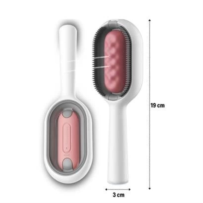 Su Hazneli Kedi Ve Köpek Tüyü Toplamama Fırçası Su Hazneli Pet Tarağı