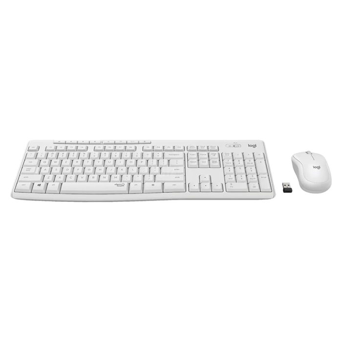 Logıtech Mk295 Q Tr Beyaz Kablosuz Klavye+mouse Set