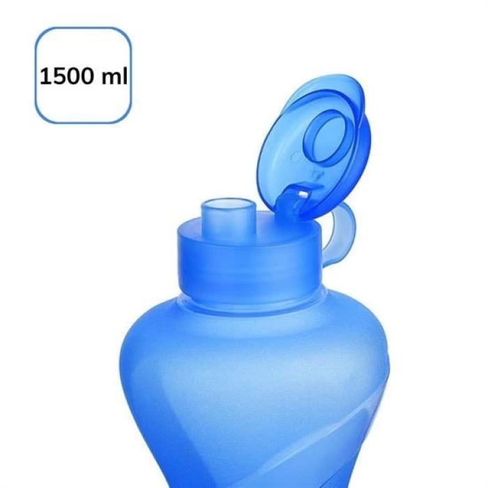 1500ml Kapasiteli Sporcu Tipi Suluk Pratik El Matarası