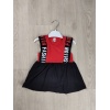 Fashion Yazılı Kız Çocuk Penye Elbise - GBK106010