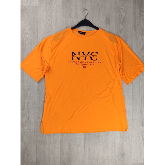 NYC Yazılı Kadın Tişört - GBK203020