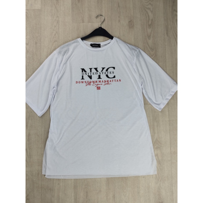 NYC Yazılı Kadın Tişört - GBK203020